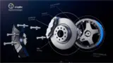 Schematische Darstellung Elaphe In-Wheel-Technik