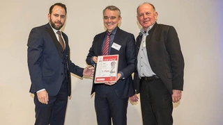 Andreas Pfeffer, Ross McOuat und Jürgen Weyer