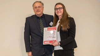 Anja Fuhrmann von EAO konnte sich über den 3. Platz und damit den Erhalt einer Urkunde sicherlich freuen.