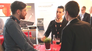 Gesprächsrunde in der Ausstellung des Wireless Power Congress 2018.