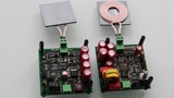 Foto des Empfängers (links) und Senders (rechts) des neuen Wireless Power Entwicklungskits für 200 W von Würth Elektronik eiSos.