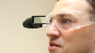 Augmented-Reality-Datenbrille als modulares System.