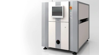 Inspektionssystem für Lötstellen: Das VT-X750 ist ein Hochgeschwindigkeitssystem für die Fertigungslinie. Es vermisst Komponenten  optisch und mittels Röntgenstrahlung.