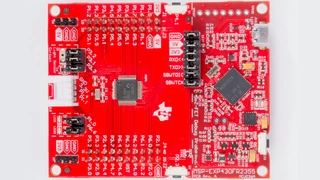 Foto des Entwicklungsmoduls LaunchPad Development Kit MSP-EXP430FR2355.