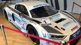 Natürlich darf auch ein Eyecatcher nicht fehlen, hier ein von Rutronik gesponserter Rennwagen.