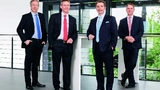 Der neu formierte Vorstand von Viscom (v.l.): Dr. Martin Heuser, Peter Krippner, Carsten Salewski und Dirk Schwingel