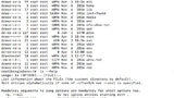 Bild 4: Verwendung des Linux-Befehls ls