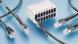 Der RJ.5 benötigt lediglich eine Breite von 7 mm pro Port und enthält für die Entriegelung Zuglaschen am Stecker