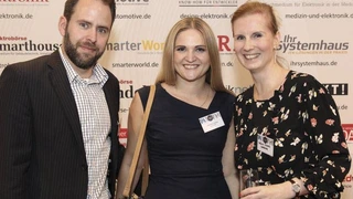 Andreas Pfeffer, Elektronik automotive, Christine Schäfer, b-plus und Stefanie Eckardt, Elektronik automotive