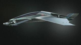 Die Seitenansicht des Volante Vision Concept.