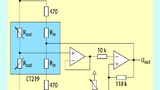 Schaltbild einer Stromsensor-Anordnung in Closed-Loop-Technik