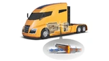 Diesel-Eindüsung und elektrischem Heizelement vor dem Katalysator von Continental