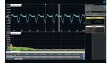 Mit einer breitbandigen Messlösung können Anwender mit Hilfe der FFT-Funktion schnell eingekoppelte Störquellen identifizieren und ermitteln, wie weit sich die Bandbreite ohne Signalverlust begrenzen lässt. 