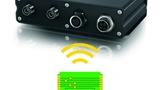 Bild 1. Dank der flexiblen Datenverarbeitung des UHF-RFID-Lese-/Schreibgeräts Ha-VIS RF-R350 können alle Daten direkt im Reader vorverarbeitet werden. (Bild: Harting)