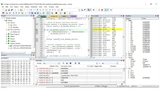 Bild 2a: Der elementare Debugbildschirm im uVision.