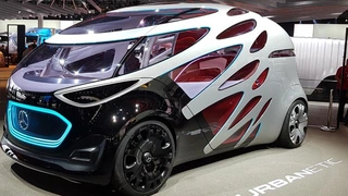 Eines der Highlights auf der diesjährigen IAA Nfz: Vision Urbanetic von Mercedes-Benz. Der eignet sich sowohl für die Personenbeförderung als auch für den Güterverkehr