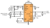 Bild 14: LTC3106 Solarzelleneingang mit Backup-Schema für Primärbatterien