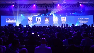 Die Samsung Developers Confernce im Moscone Center in San Franscisco