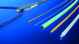 Das Unternehmen zeigte dort unter anderem seine beschichteten Drähte, für die im Haus ein spezielles Coextrusionsverfahren entwickelt wurde.