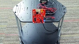 Bild 2: IWR1443BOOST – auf einem Turtlebot 2 angebrachtes EVM