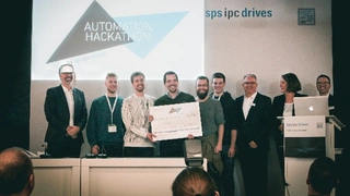 Die Gewinner das Automation Hackathon