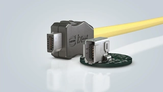 RJ45-Alternative in B-Kodierung von Harting