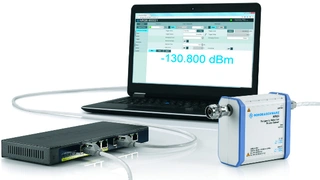 HF-Leistungsmessgerät bis 6 GHz und großem Dynamikbereich von Rohde & Schwarz.