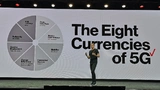Mit »den 8 Währungen von 5G« will Vestberg seine Kunden für die fünfte Mobilfunkgeneration begeistern.