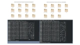 Bild 4: (oben) Beispiel-Programme im ausgelieferten SDK auf arm- und RISC-Seite.  (unten) Eine aus dem selben c-Beispiel generierte Maschinenbefehlssequenz  für die arm- und RISC-Seite. Überraschenderweise fällt die Sequenz auf RISC-Seite 54 bytes lä