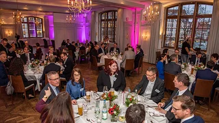 Ausgelassene Stimmung im Publikum.