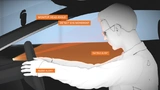Bild 4: Das Fahrzeug erfasst die Blickrichtung des Fahrers mit der integrierten Eye-Tracking-Funktion und gibt ihm Feedback.