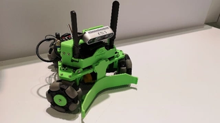 Der Mini-Roboter Kaya wird von einem Jetson Nano gesteuert.