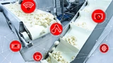 Auch in der Lebensmittelindustrie erledigt die Bildverarbeitungstechnik immer mehr Aufgaben und wächst nach und nach mit der Automatisierungstechnik zusammen.