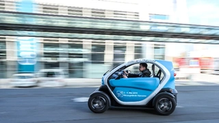 Das Elektro-Kleinstfahrzeug Renault Twizy wird ebenfalls auf der Messe zu sehen sein.