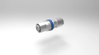 Der M12 Mini von Provertha hat eine Länge von 44 mm bei einem Außendurchmesser von 16/14 mm. Trotzdem bietet der Stecker einen Kabelklemmbereich von 4 bis 9 mm. Das spezielle Vollmetall-Gehäuse sorgt für eine effektive Schirmung mit hoher EMV. Gleich