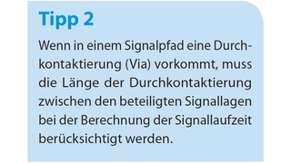 Tipps gegen Laufzeitabweichungen, Tipp 2