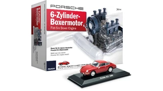 Modell Porschemotor Franzis Verlag