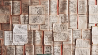 rauschfreies Foto von Handschriften