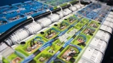 Aufwendige Niederspannungsverkabelung in einer Traktionsbatterie.