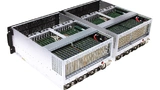 Ein 256-Kanal-System mit 32 Digitizer-Karten in zwei 19“ PCs misst unter anderem die synchrone Entladung der Kondensatoren.