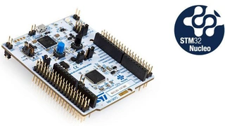 STM32-Nucleo-64-Board mit Mikrocontroller STM32G474RE