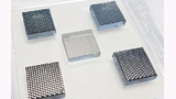 Typisches 10-mm-x-10-mm-Mikrolinsen-Arrays von ams