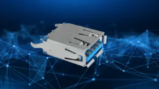Kompakte USB-Steckverbinder Die USB-2.0-Typ-B-Steckverbinder von BEL-Stewart (Vertrieb: Atlantik Elektronik) unterstützen Datengeschwindigkeiten von bis zu 5 Gbit/s für USB-3.0-Anwendungen und bis zu 480 Mbit/s für USB-2.0-Anwendungen. Die Kontakte b