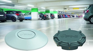 Auch im Parkhaus zeigt der PlacePod freie Parkplätze an – auch solche mit E-Ladesäule