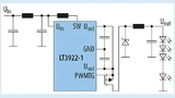 Beispielschaltung eines Silent Switcher LED-Treibers, optimiert für geringste Störungen und bestes EMV-Verhalten