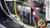 Verbau des DATALynx ATX2 19“ Car PC in einem Testfahrzeug. Der leistungsfähige Rechner ermöglicht die Algorithmus-Entwicklung und Live-Analyse der Daten