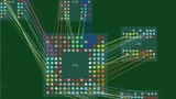 Bild 4a. Die Optimierung der Ein-/Ausgänge und der Pin-Belegung im Co-Design-Werkzeug ermöglicht ein effizientes Routing zwischen Gehäuse und Leiterplatte.