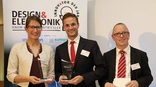 Andrea Hauptfleisch, Texas Instruments, Marc Schäfer, Würth Elektronik eiSos, Innovator des Jahres 2019