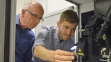 Prof. Wagner und Simon Fichtner
