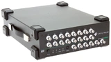  Das maximal ausgebaute Modell DN2.656-16 bietet 16 synchrone AWG-Ausgänge, die Signale mit bis zu 80 MS/s parallel ausgeben. Bei Nutzung von nur acht Kanälen steigt die Ausgaberate auf 125 MS/s